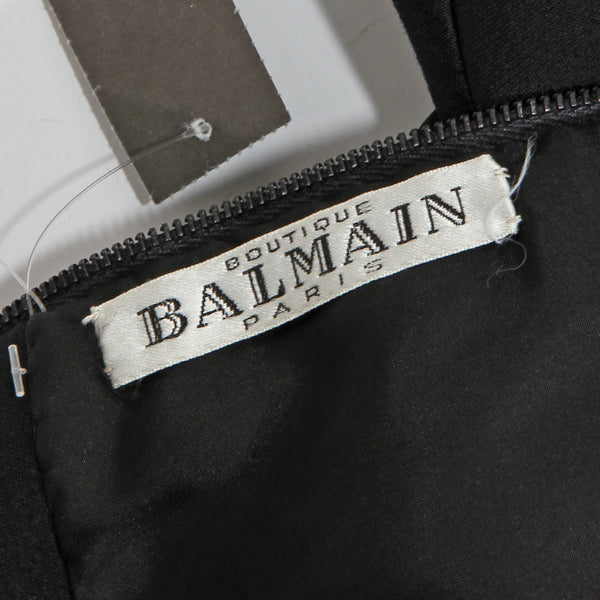 Vintage Balmain Sleeveless LBD