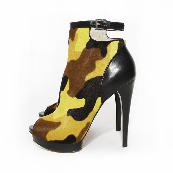 Michael Kors Camouflage Booties