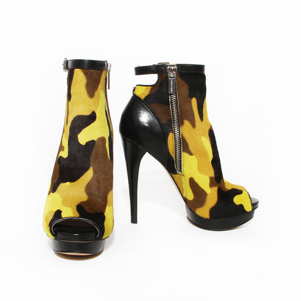 Michael Kors Camouflage Booties